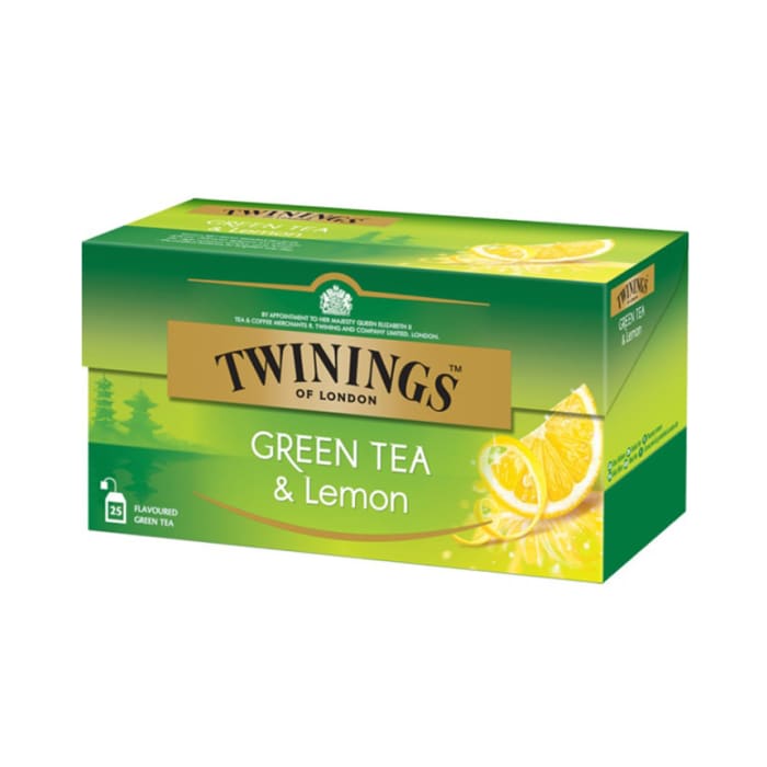 Twinings Green Tea & Lemon 25 Tea Bags