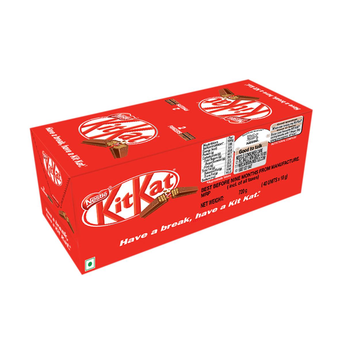 Nestle Kitkat 4Finger Chocolate 30Pcs Box